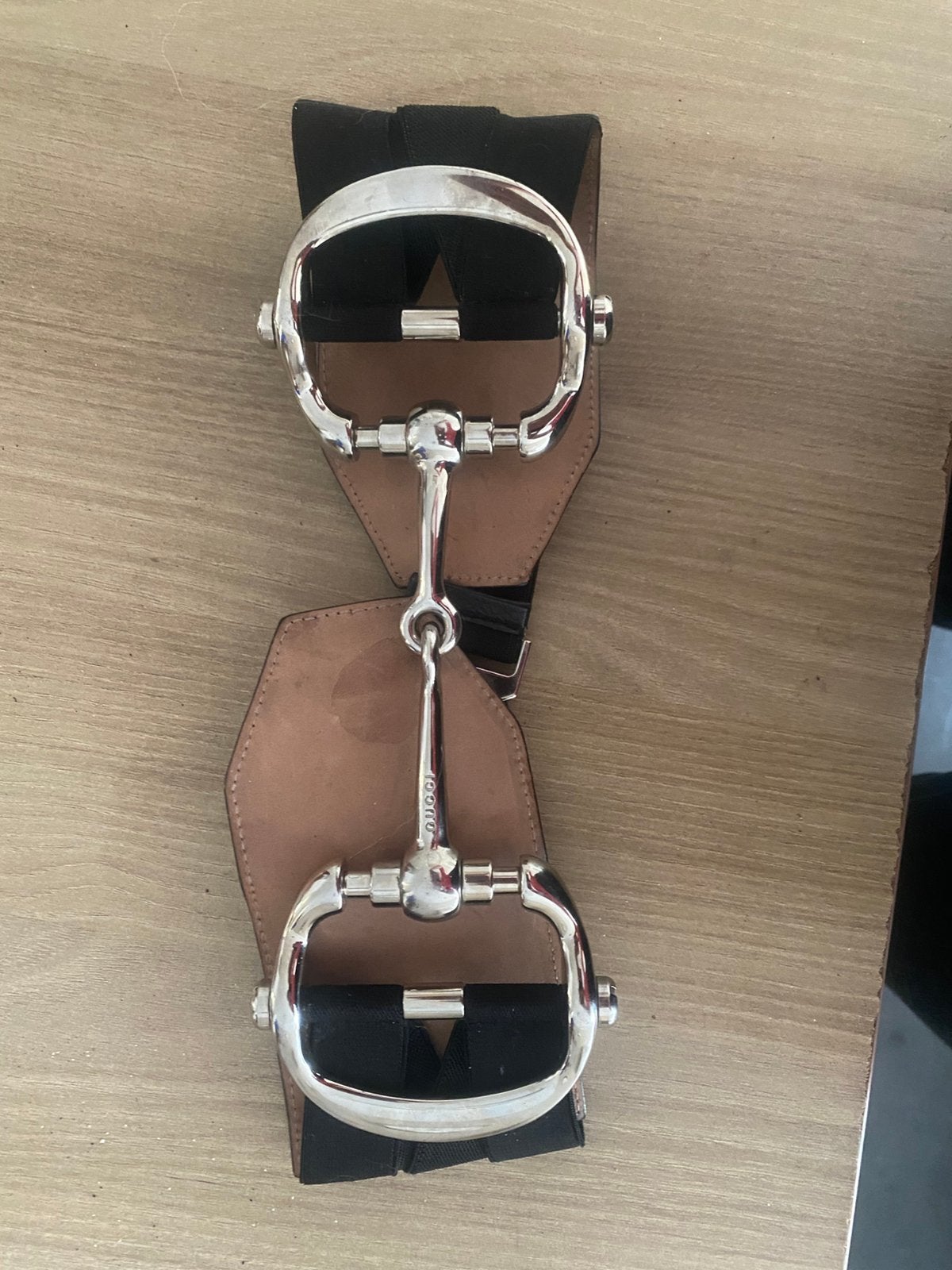 Gucci riem, Ophalen of Verzenden, Zo goed als nieuw, Zwart