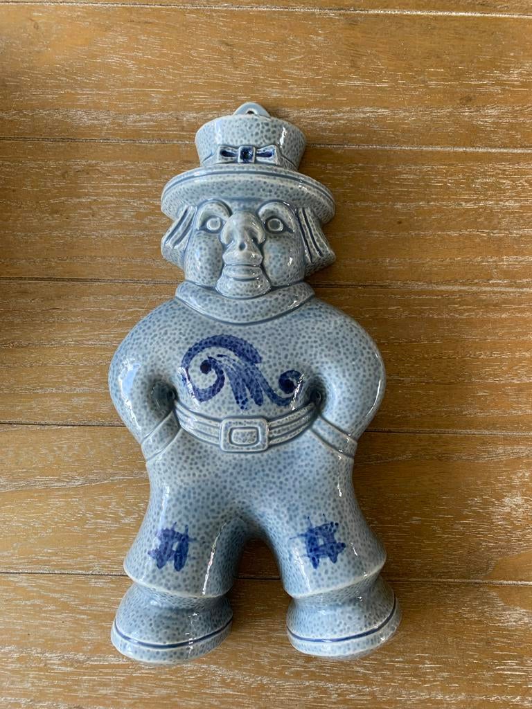 Puddingvorm Bleu Band mannentje Retro 1970, Ophalen of Verzenden, Gebruikt
