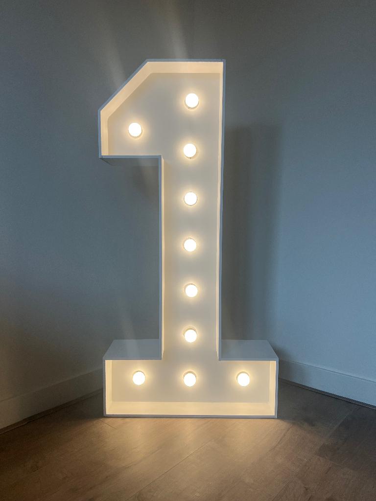Lichtcijfer te huur, Ophalen, Verjaardag