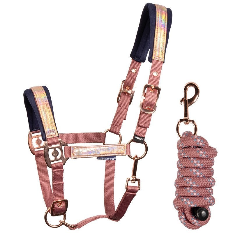 Harry’s horse halster diva mauvewood mini shet of pony new, Ophalen of Verzenden, Nieuw