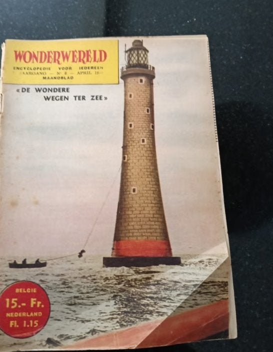 Wonderwereld   De wondere wegen ter zee   1953, Ophalen of Verzenden, Gelezen