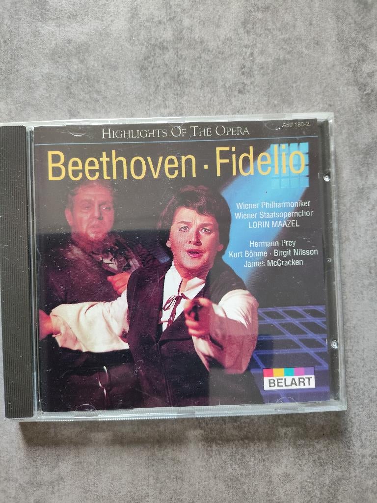 Beethoven Fidelio Highlights of the Opera, Ophalen of Verzenden, Classicisme, Zo goed als nieuw, Kamermuziek