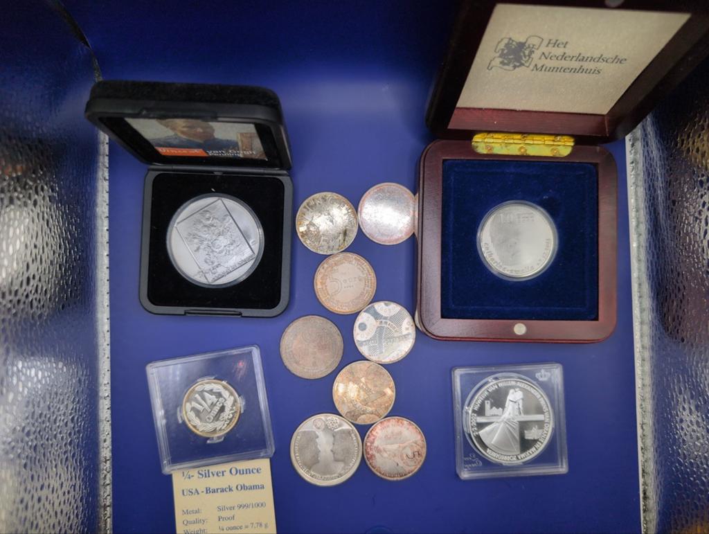 Zilveren munten verzameling, Ophalen of Verzenden, Koningin Beatrix, Euro's