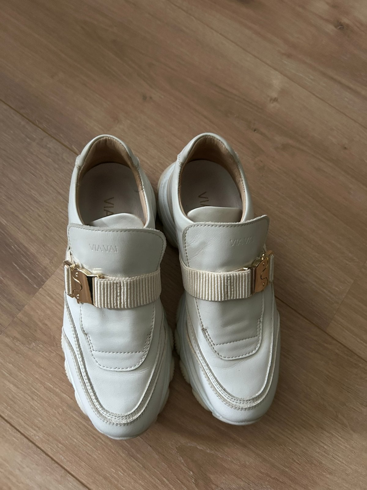 Via Vai sneaker, Beige, Ophalen of Verzenden, Sneakers of Gympen, Zo goed als nieuw