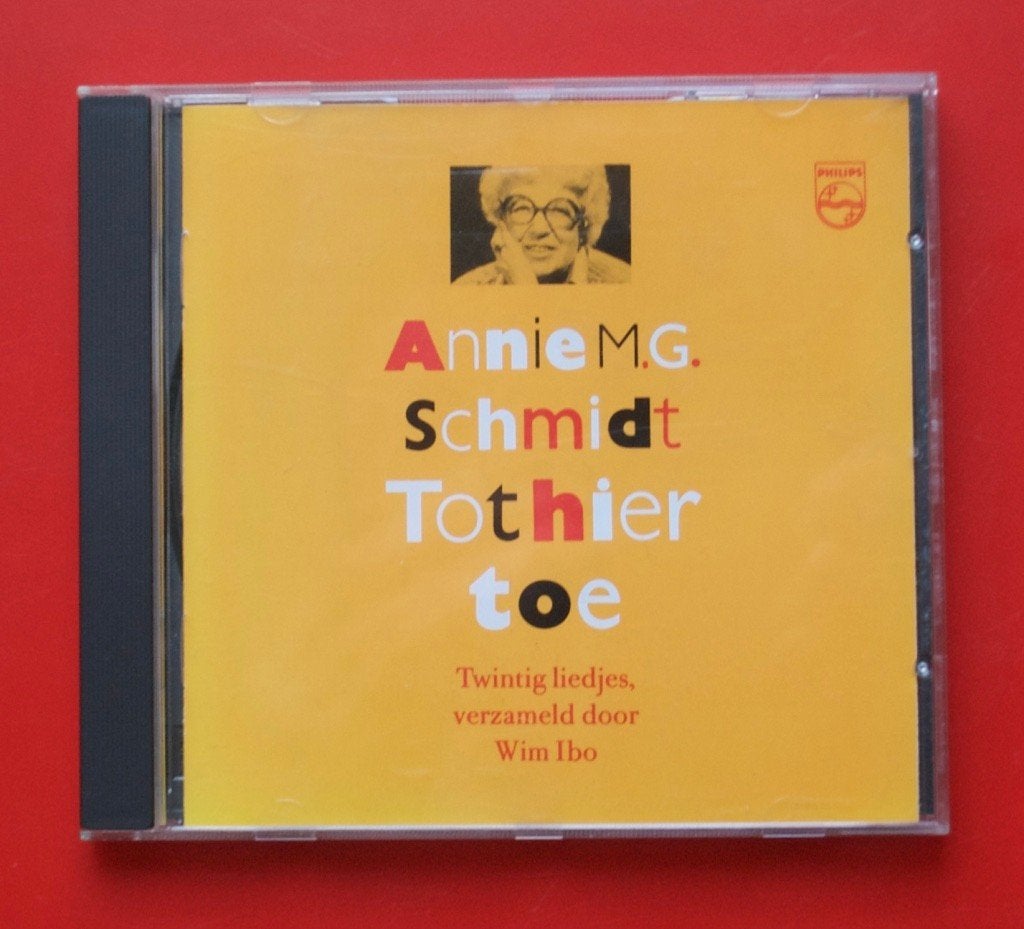 cd Annie M.G. Schmidt Tot hier toe Wim Ibo Conny Stuart, Gebruikt, Ophalen of Verzenden, Inclusief boekje, Nederlandstalig