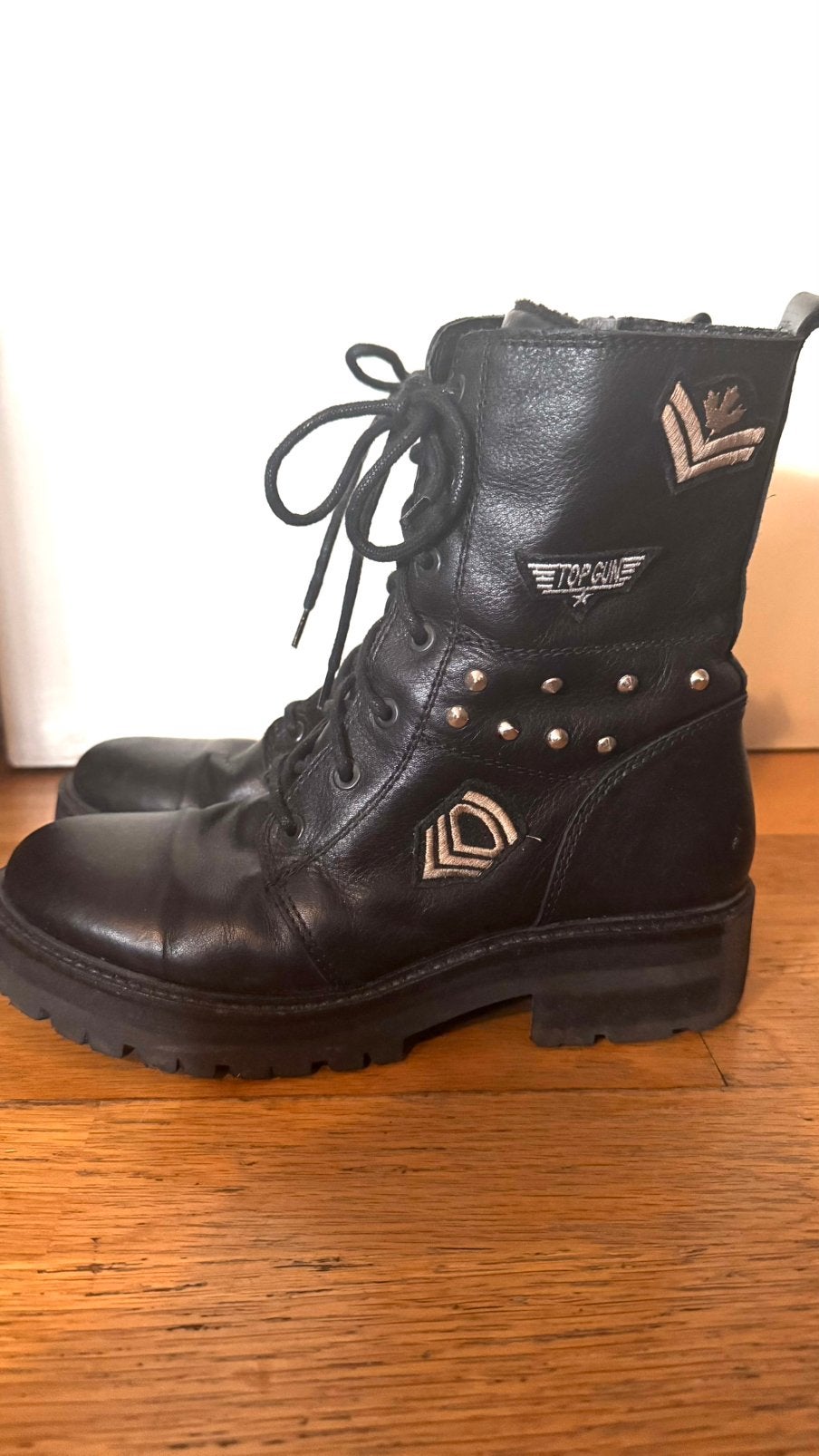 enkellaars zwart veterschoenen schoenen halfhoog zwart 39, Ophalen of Verzenden, Zo goed als nieuw, Zwart