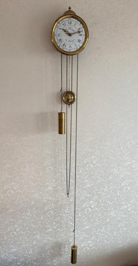 Pendule wandklok., Ophalen