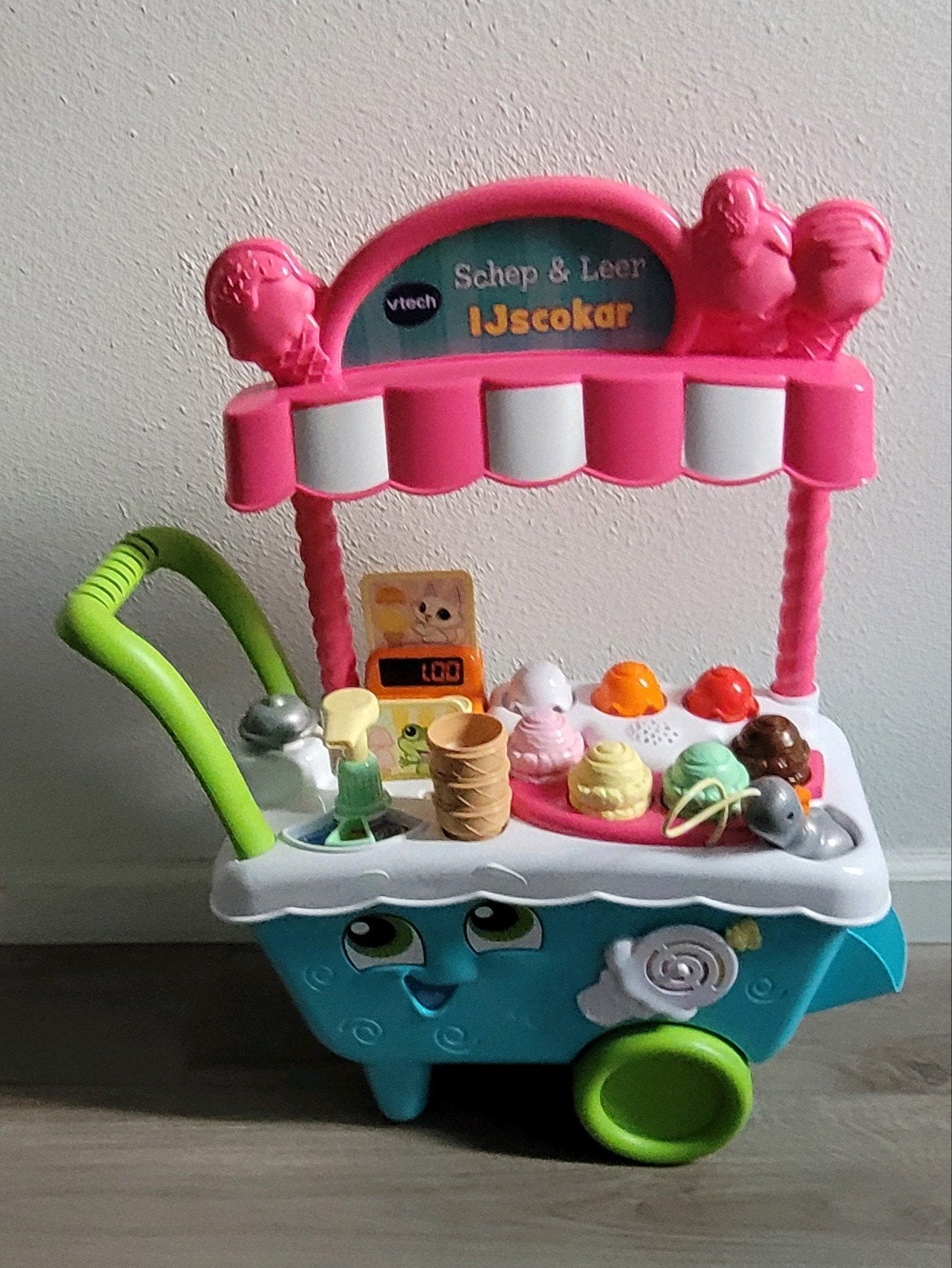 Te koop: VTech Schep & Leer IJscokar, Ophalen, Gebruikt, Jongen of Meisje