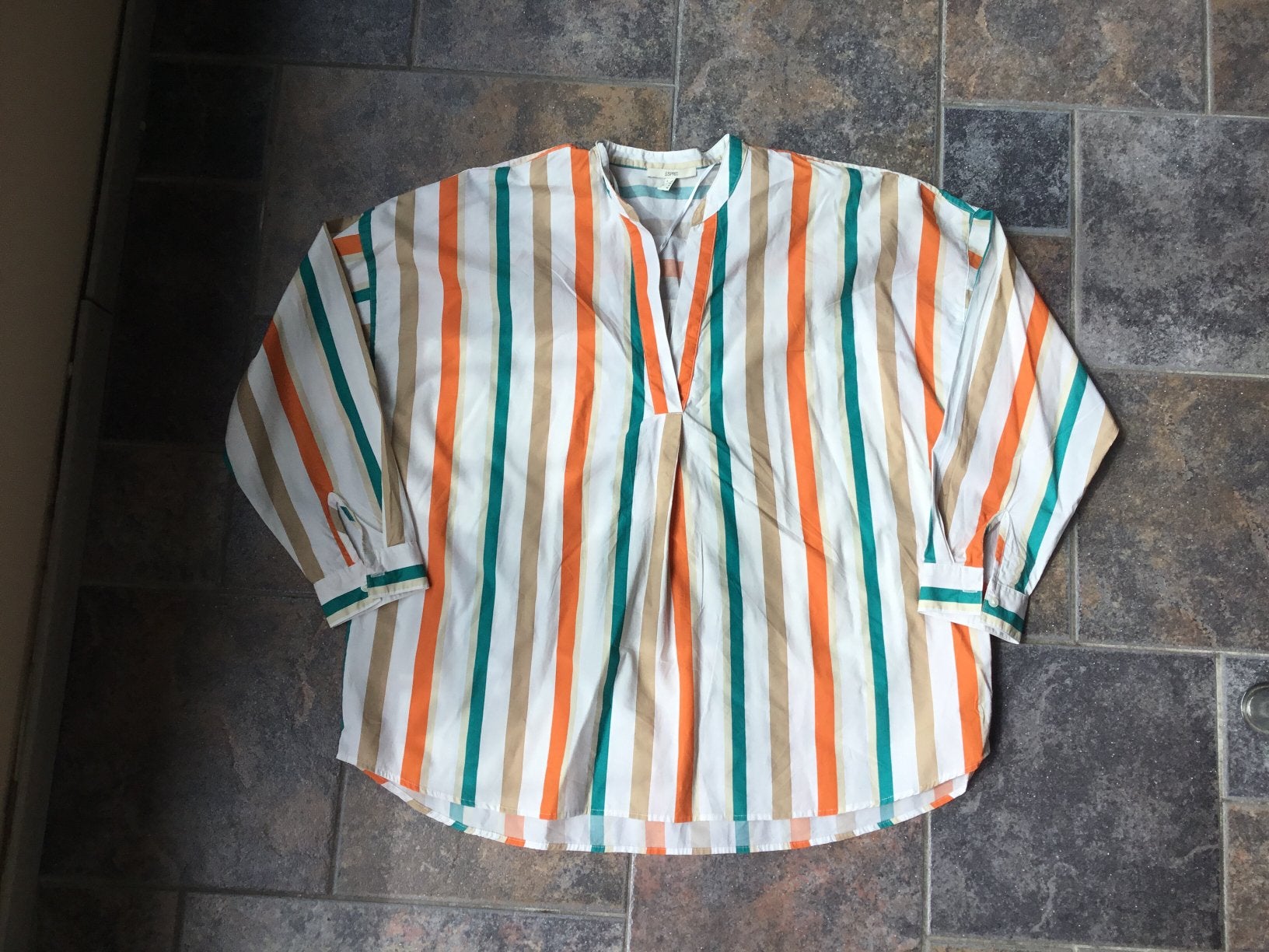 Nieuw gestreepte blouse 44 Esprit, Ophalen, Nieuw, Maat 42/44 (L), Meerkleurig