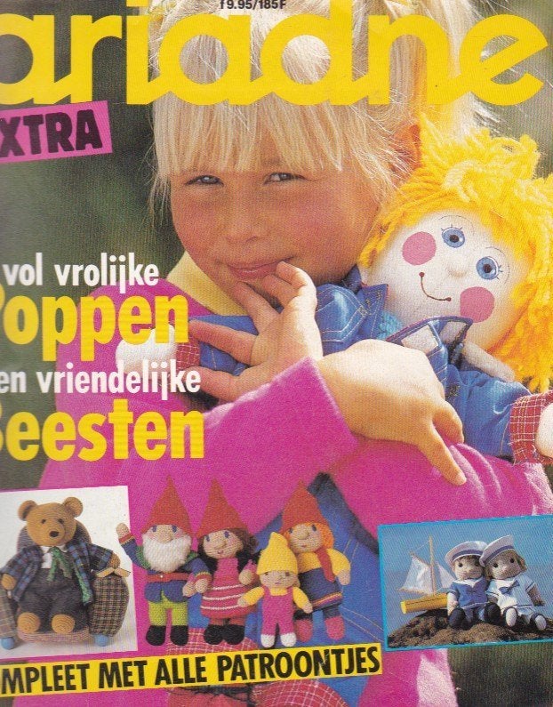 Ariadne Extra - Vol vrolijke poppen en vriendelijke beesten, Ophalen of Verzenden, Breien en Haken, Ariadne Extra