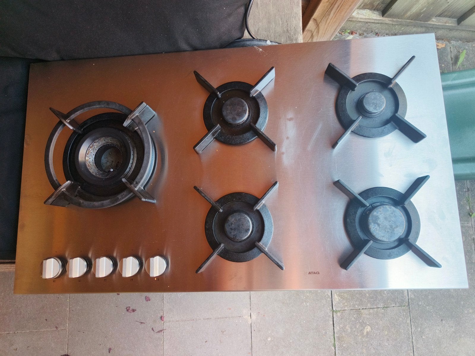ATAG Inbouw Gasfornuis, Witgoed en Apparatuur, Kookplaten, Ophalen, Gebruikt, Inbouw, Gas