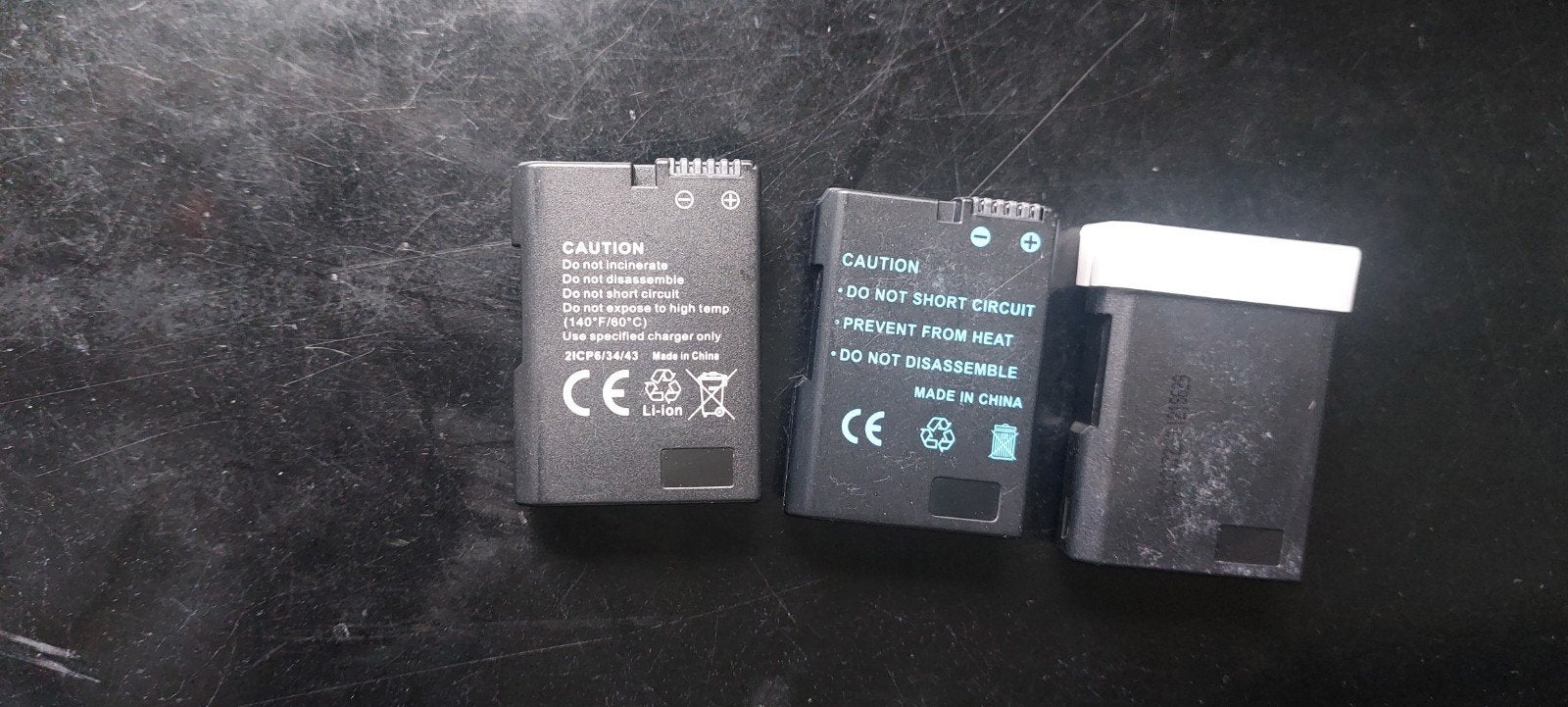 Nikon accu 3x  (EN-EL14) incl duo lader, Zo goed als nieuw, Nikon, Accu, Geschikt voor twee batterijen
