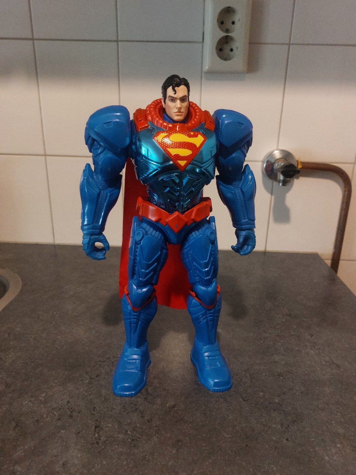 Grote Superman actiefiguur - DC Comics, Ophalen of Verzenden, Gebruikt