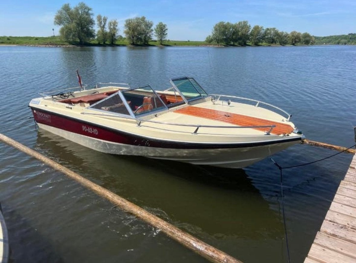 Browning Aerocraft Monte Carlo II Speedboot, Watersport en Boten, Speedboten, Ophalen, Overige merken, Gebruikt, Binnenboordmotor