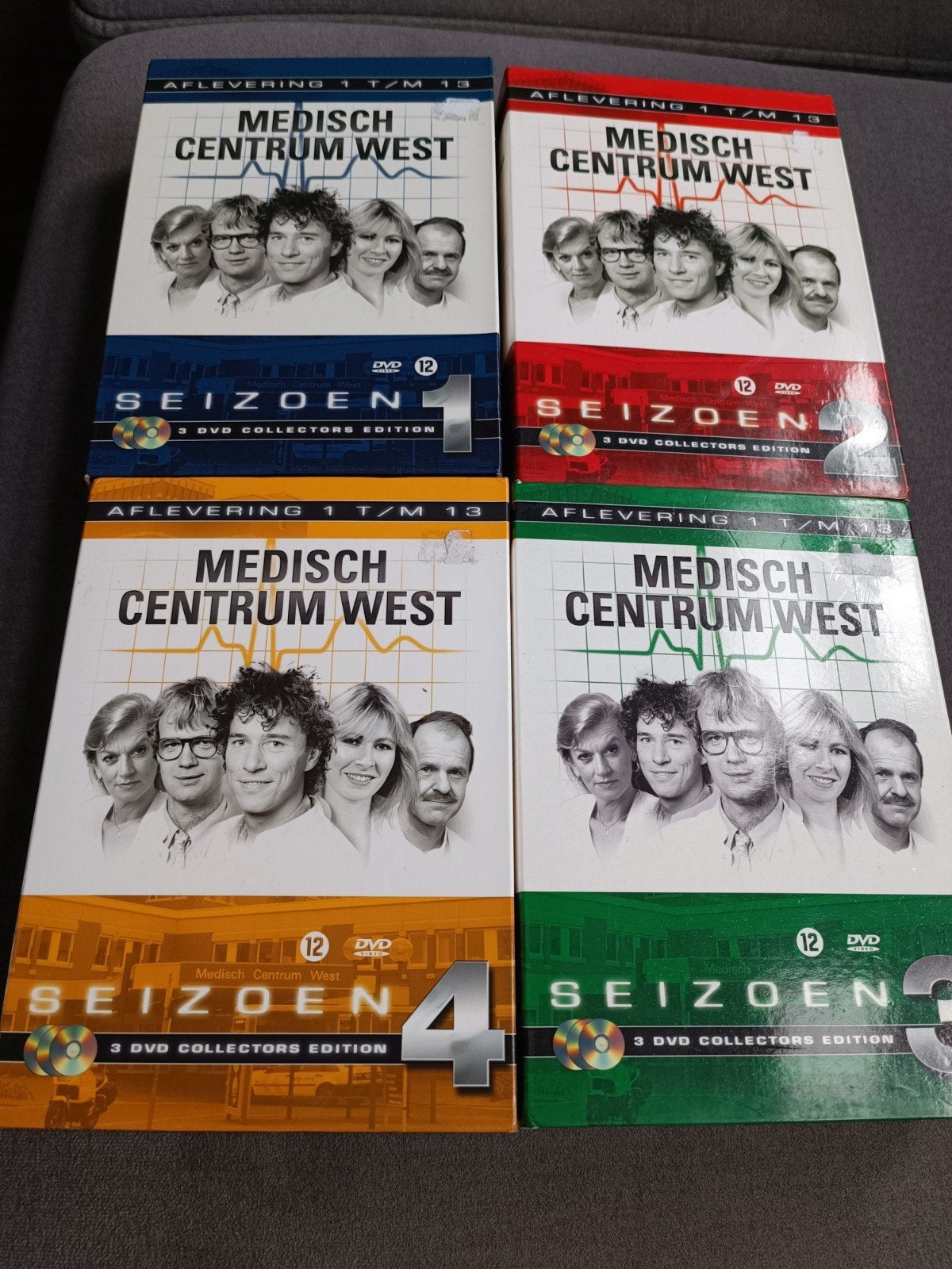 Medisch Centrum West (de oude serie) seizoen 1 t/m 4 - dvd, Vanaf 12 jaar, Ophalen of Verzenden, Zo goed als nieuw, Drama