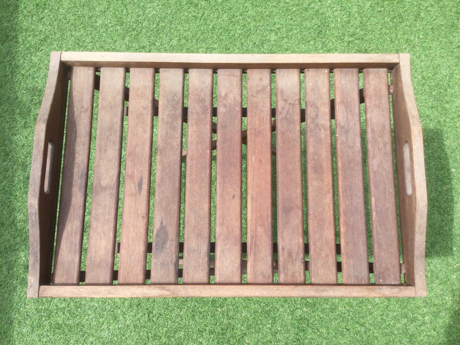 Dienbladtafel bijzettafel, Ophalen, Gebruikt