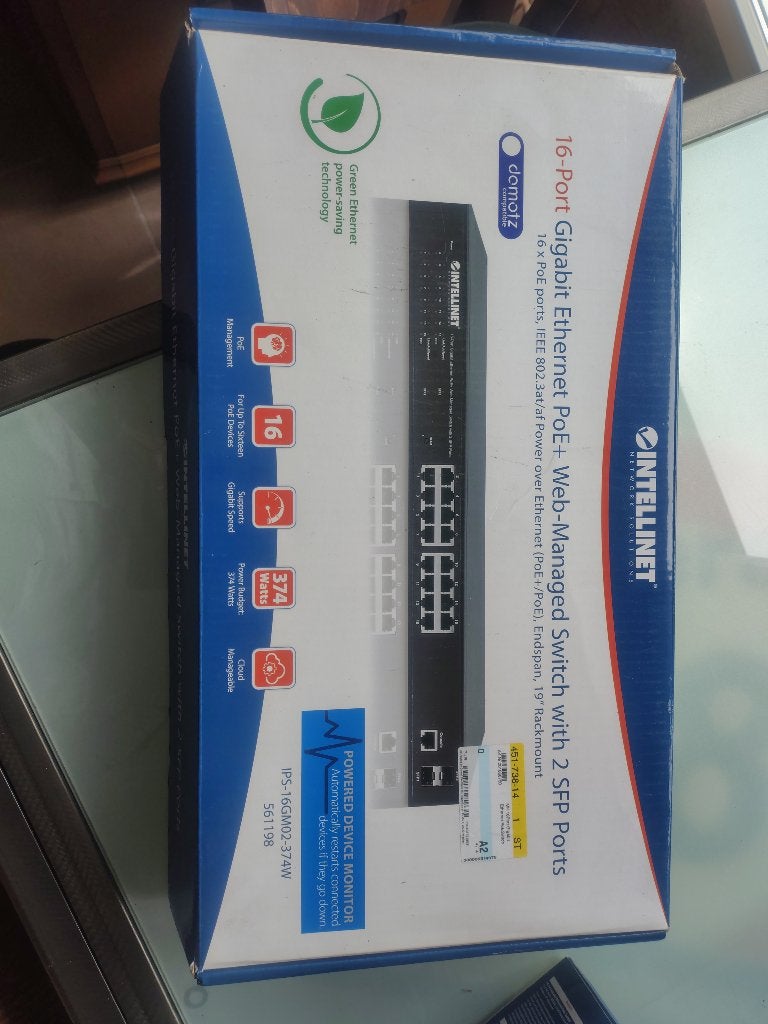 Ethernet Switch, Computers en Software, Netwerk switches, Ophalen of Verzenden, Zo goed als nieuw