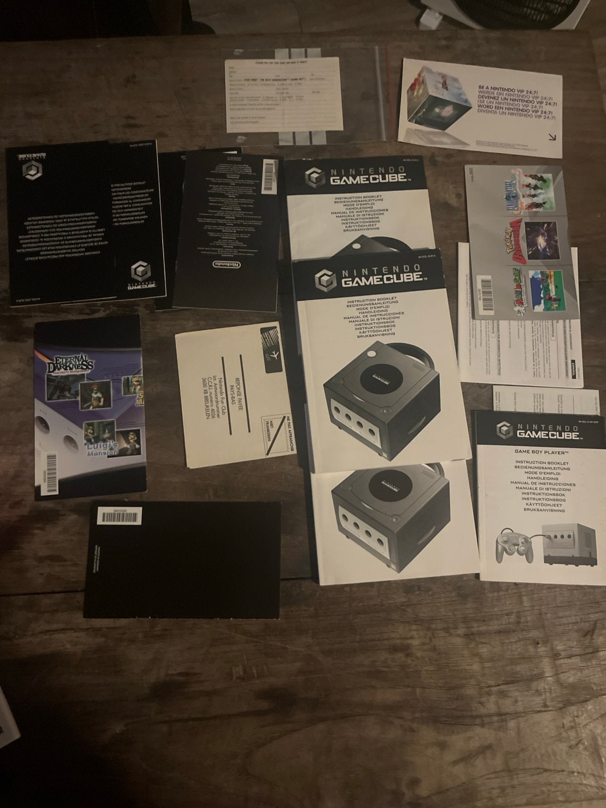 Nintendo GameCube handleidingen en boekjes, Spelcomputers en Games, Spelcomputers | Nintendo GameCube, Gebruikt, Overige kleuren