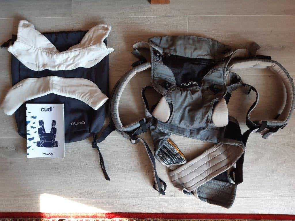 Draagzak Nuna Cudl, Kinderen en Baby's, Overige merken, Gebruikt, Buik of Rug, Ophalen of Verzenden