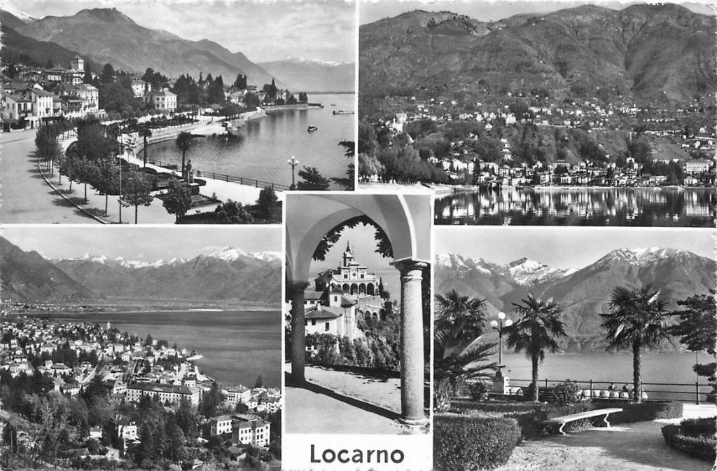 702-025-017 Locarno, Verzenden, Voor 1920, Overig Europa