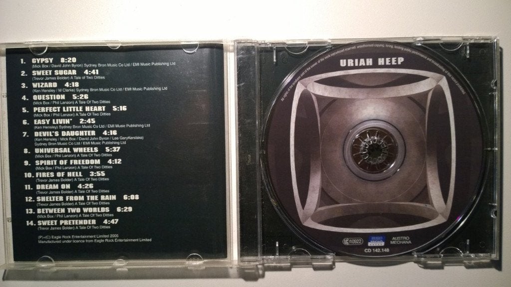 Uriah Heep - Easy Livin', Ophalen of Verzenden, Zo goed als nieuw, Poprock