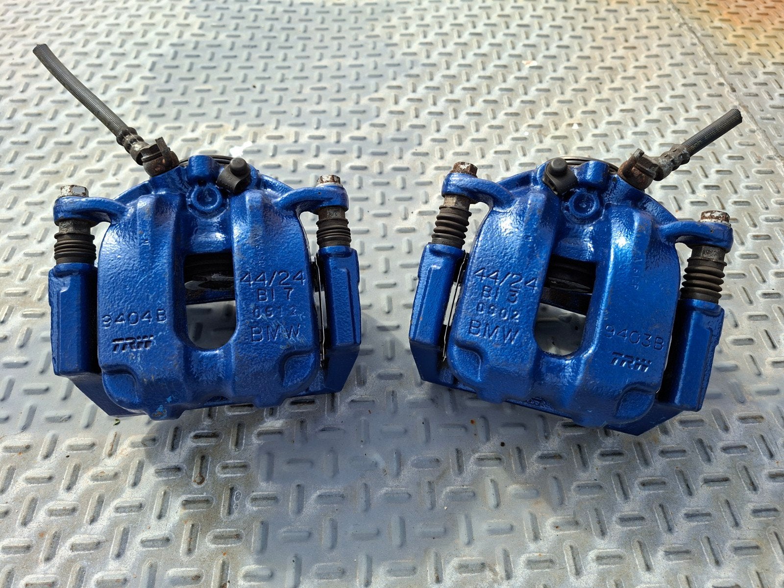 BMW Remklauwen M5 M6 F06 F12 F13 L+R achter, Ophalen of Verzenden, Gebruikt, BMW