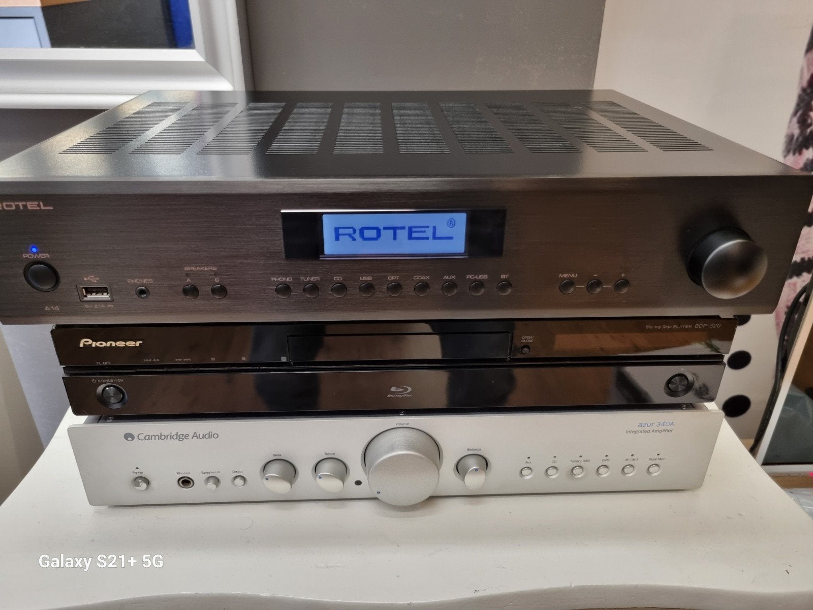 Rotel A14 | Stereo Versterker Uitstekende Staat