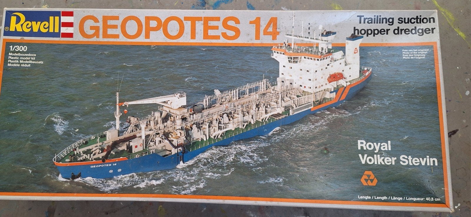 Revell GEOPOTES 14 Royal Volker Stevin modelbouwdoos, Ophalen of Verzenden, Zo goed als nieuw, 1:200 of kleiner, Revell