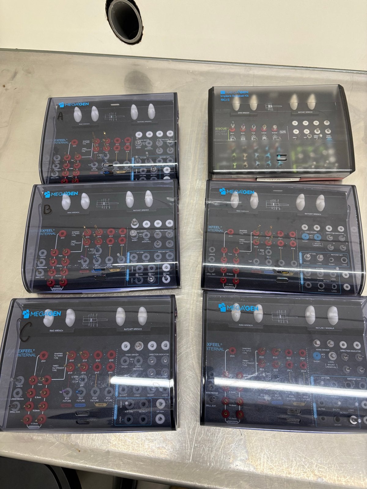 Megagen Exfeel Internal Dental Implant Kits (6 stuks), Ophalen of Verzenden