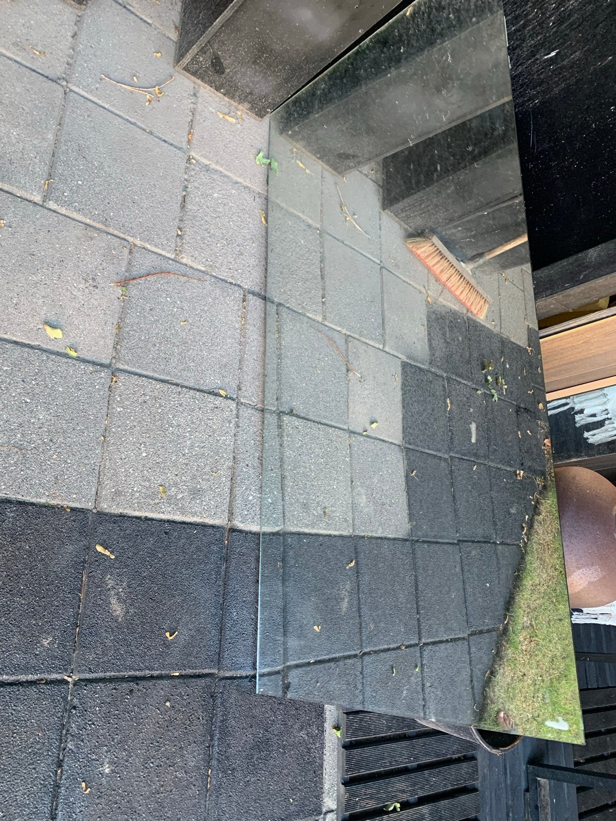 Spiegel gratis, Doe-het-zelf en Verbouw, Glas en Ramen, Ophalen, Gebruikt, 80 tot 120 cm, 160 cm of meer