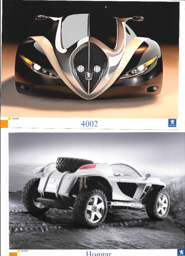 PEUGEOT  conceptcars, Ophalen of Verzenden, Zo goed als nieuw, Peugeot