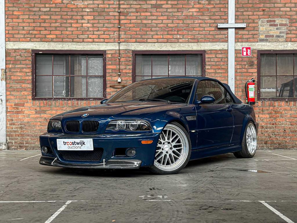 BMW M3 E46 Cabriolet 3.2 343PK S54B32 343pk 2002 Youngtimer, Auto's, BMW, Bedrijf, 3-Serie, Open dak, Benzine, Cabriolet, Automaat
