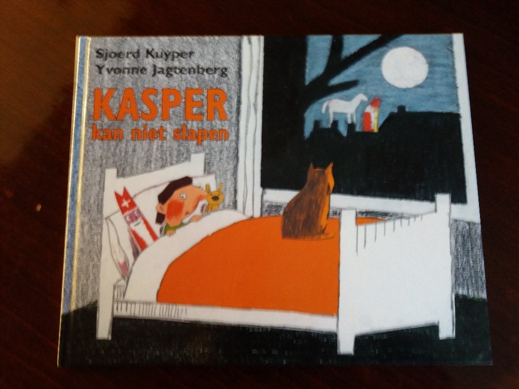 "Kasper", kan niet slapen, door : S. Kuyper & Y. Jagtenberg., 5 of 6 jaar, Fictie algemeen, Jongen of Meisje, Ophalen of Verzenden