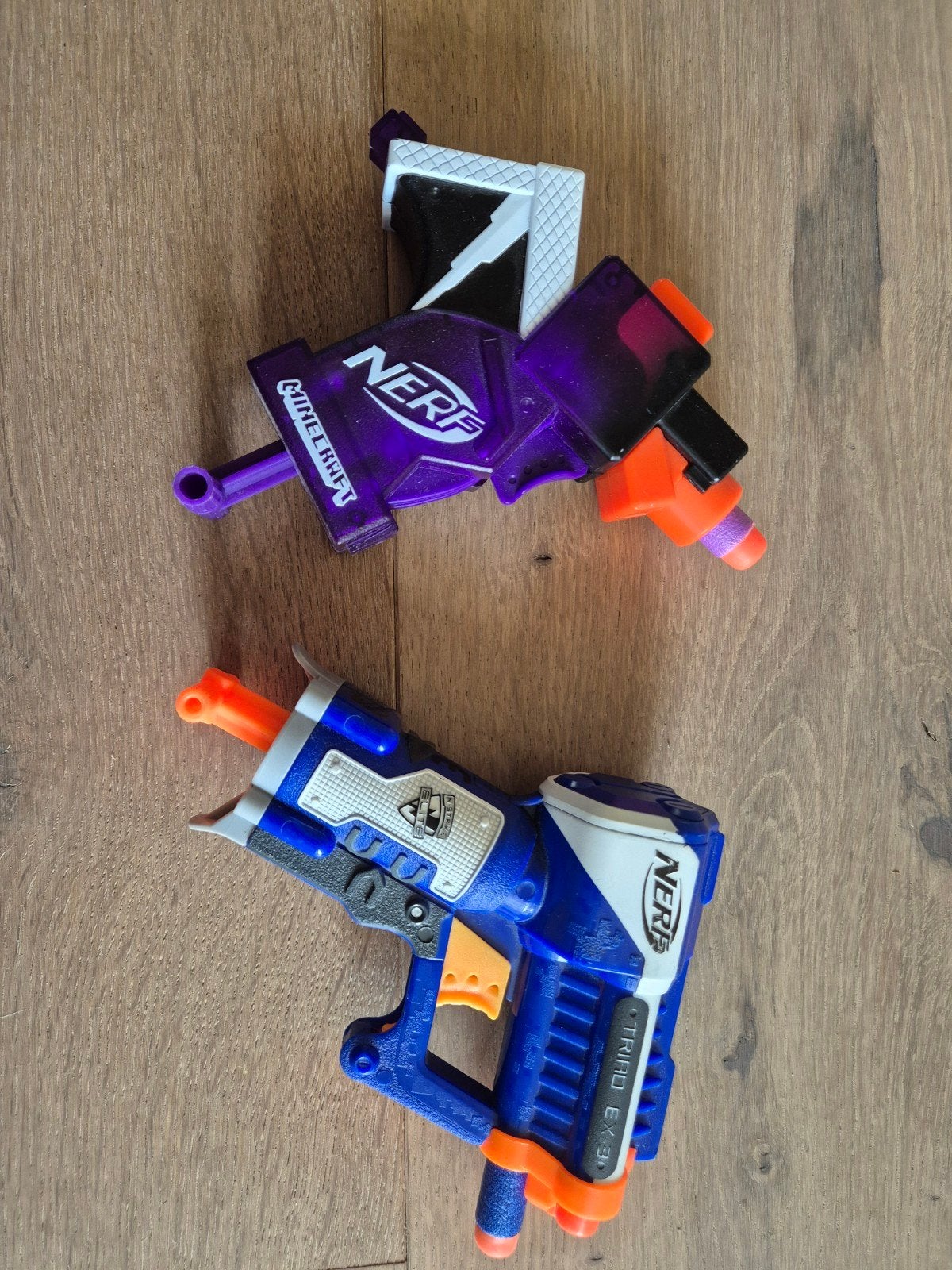 Twee Nerf pistooltjes met foam pijltjes, Ophalen of Verzenden, Gebruikt, Jongen of Meisje