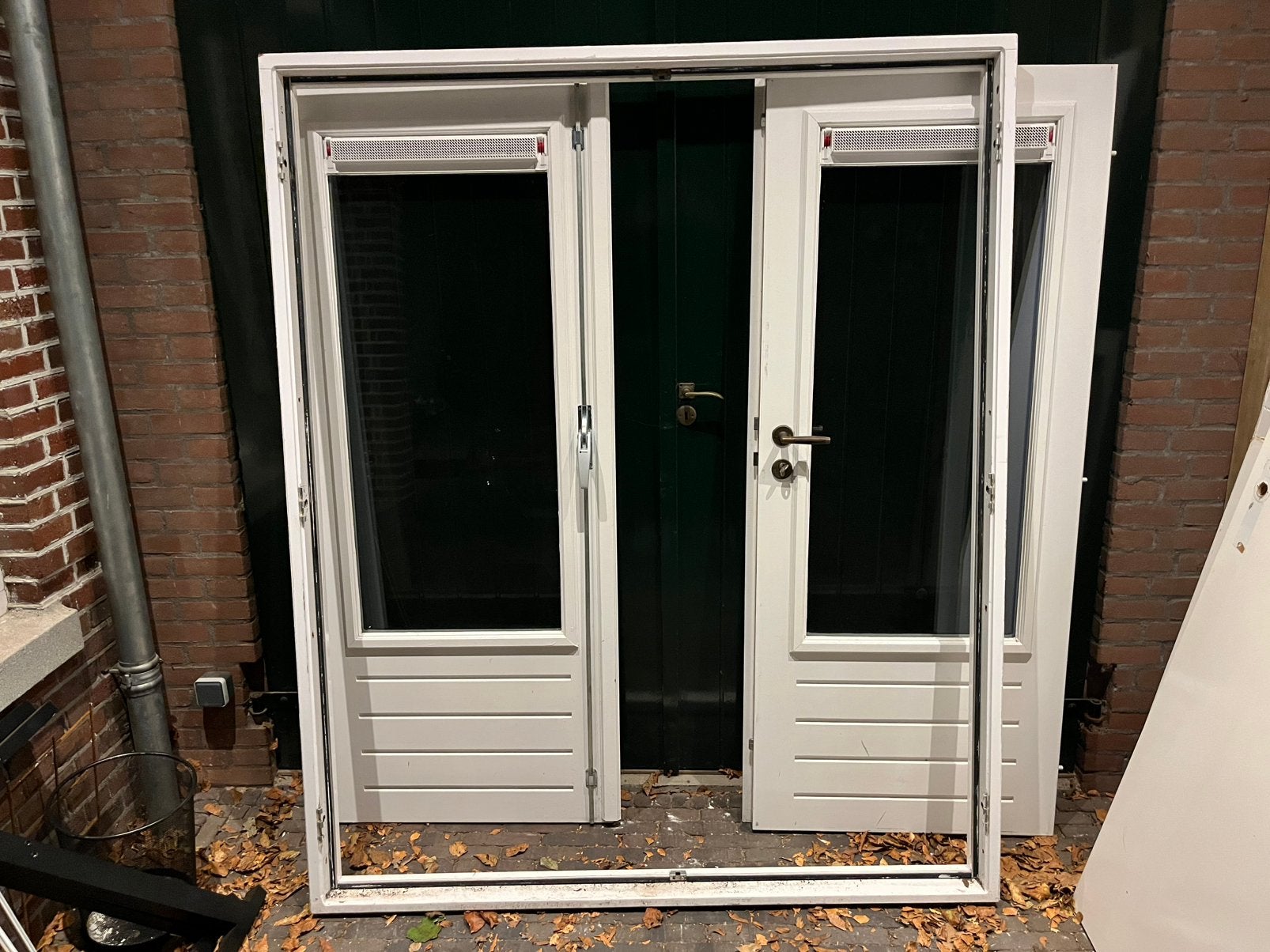 Renovatiekozijn inzetkozijn balkon  HR++ deuren gedemonteerd, Ophalen, Gebruikt, 120 cm of meer, Minder dan 200 cm