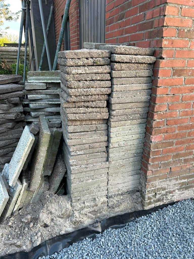 Stoeptegels 30x30 gratis, Tuin en Terras, Ophalen, Zo goed als nieuw, Overige materialen, Terrastegels