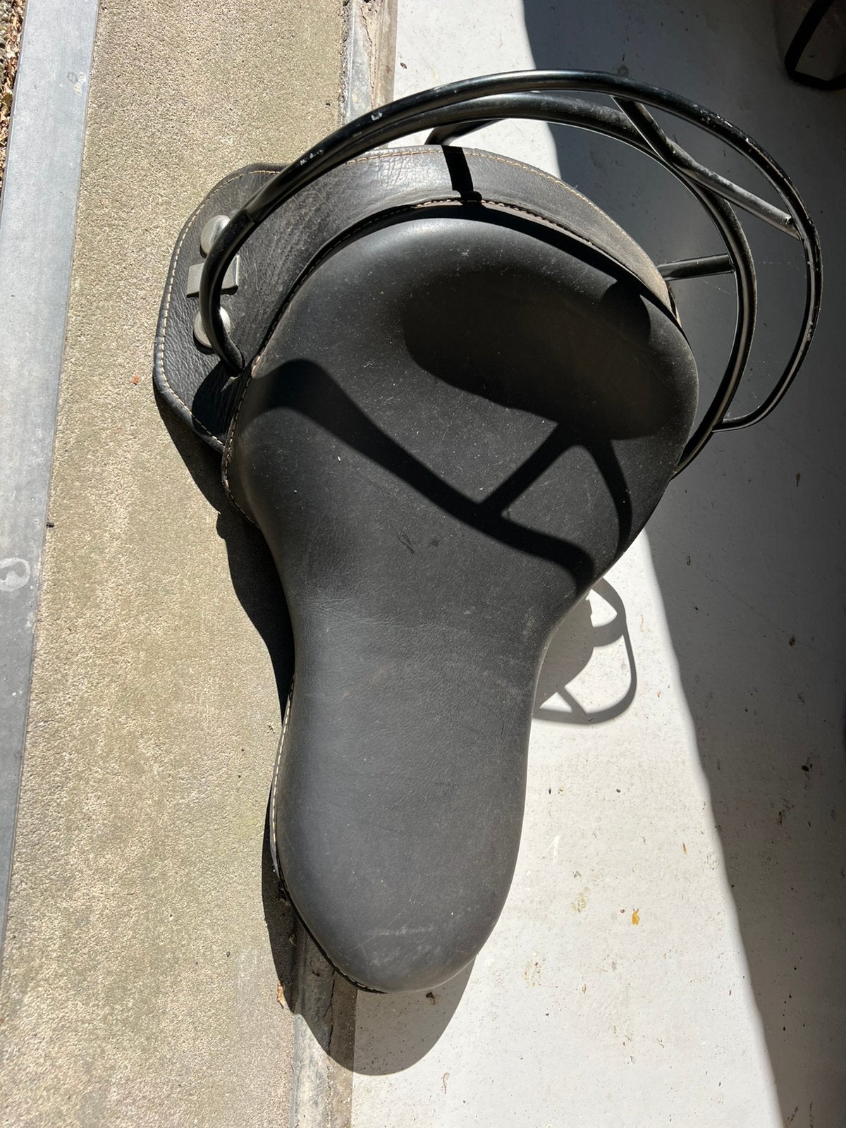 Harley Davidson WL zadel, Ophalen, Gebruikt