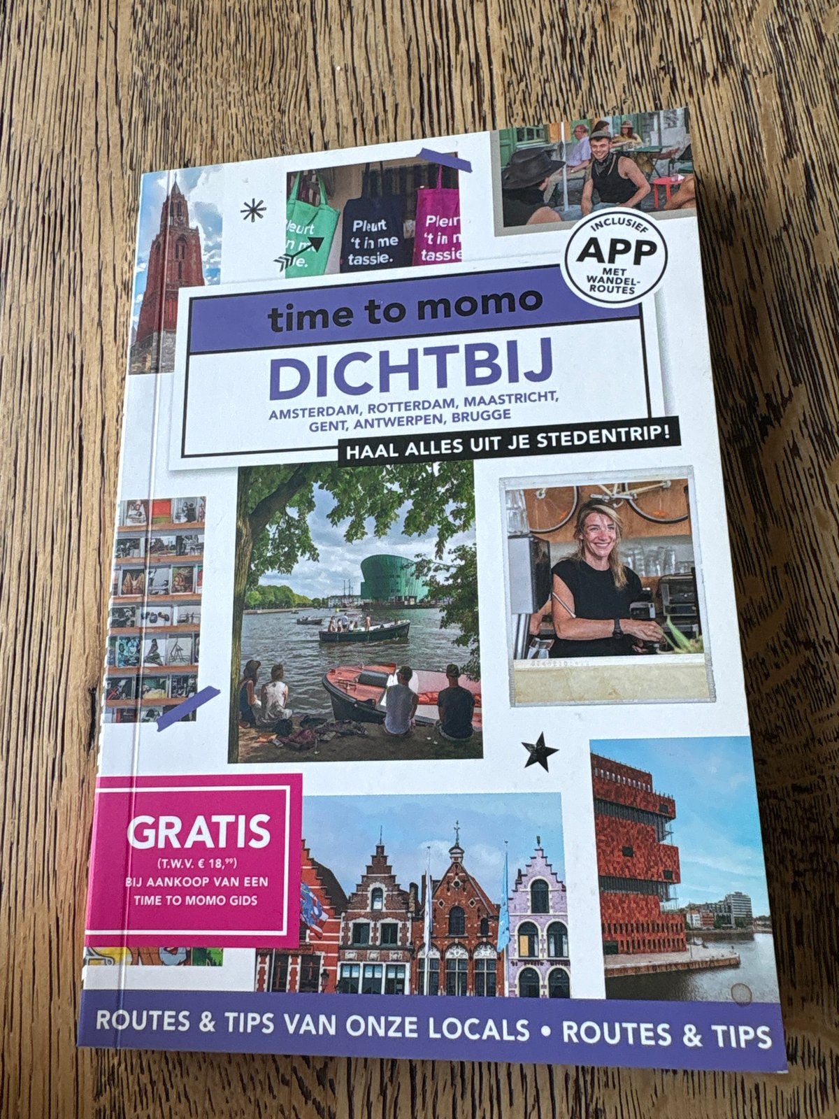 Time to Momo Dichtbij: Stedentrip Gids Nederland & België, Boeken, Overige merken, Ophalen of Verzenden, Zo goed als nieuw, Reisgids of -boek
