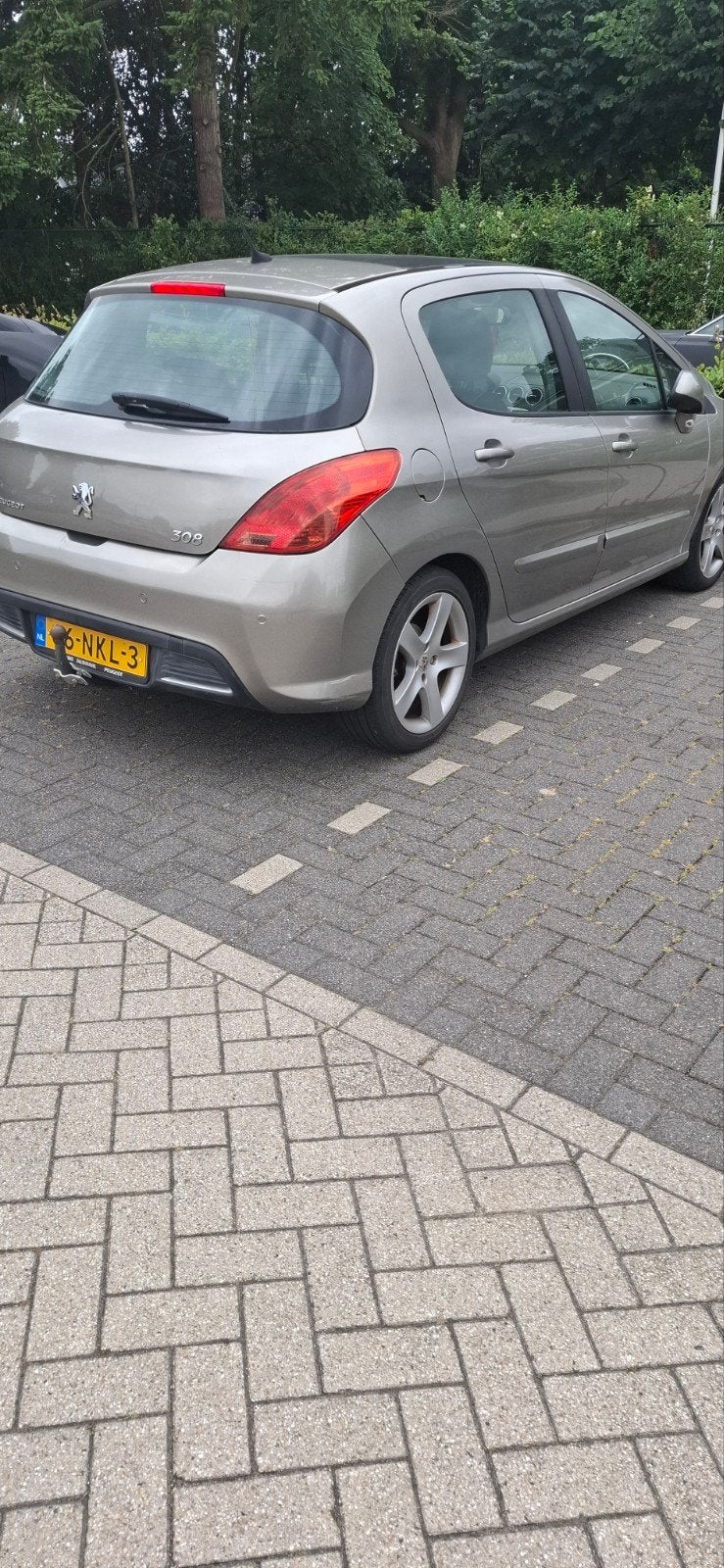 Peugeot 308 1.6 VTI 16V 5-DRS 2010 Grijs, Auto's, Voorwielaandrijving, Dealer onderhouden, 680 kg, 4 cilinders
