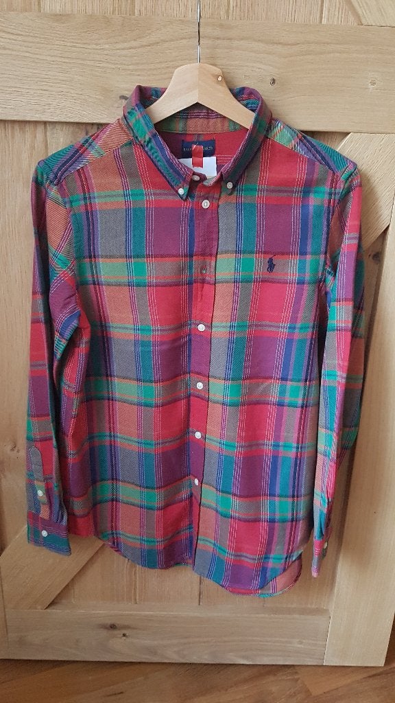 Ralph Lauren overhemd Nieuw leeftijd 14 t/m 16 jaar (176), Ophalen of Verzenden, Nieuw, Jongen, Overhemd of Blouse