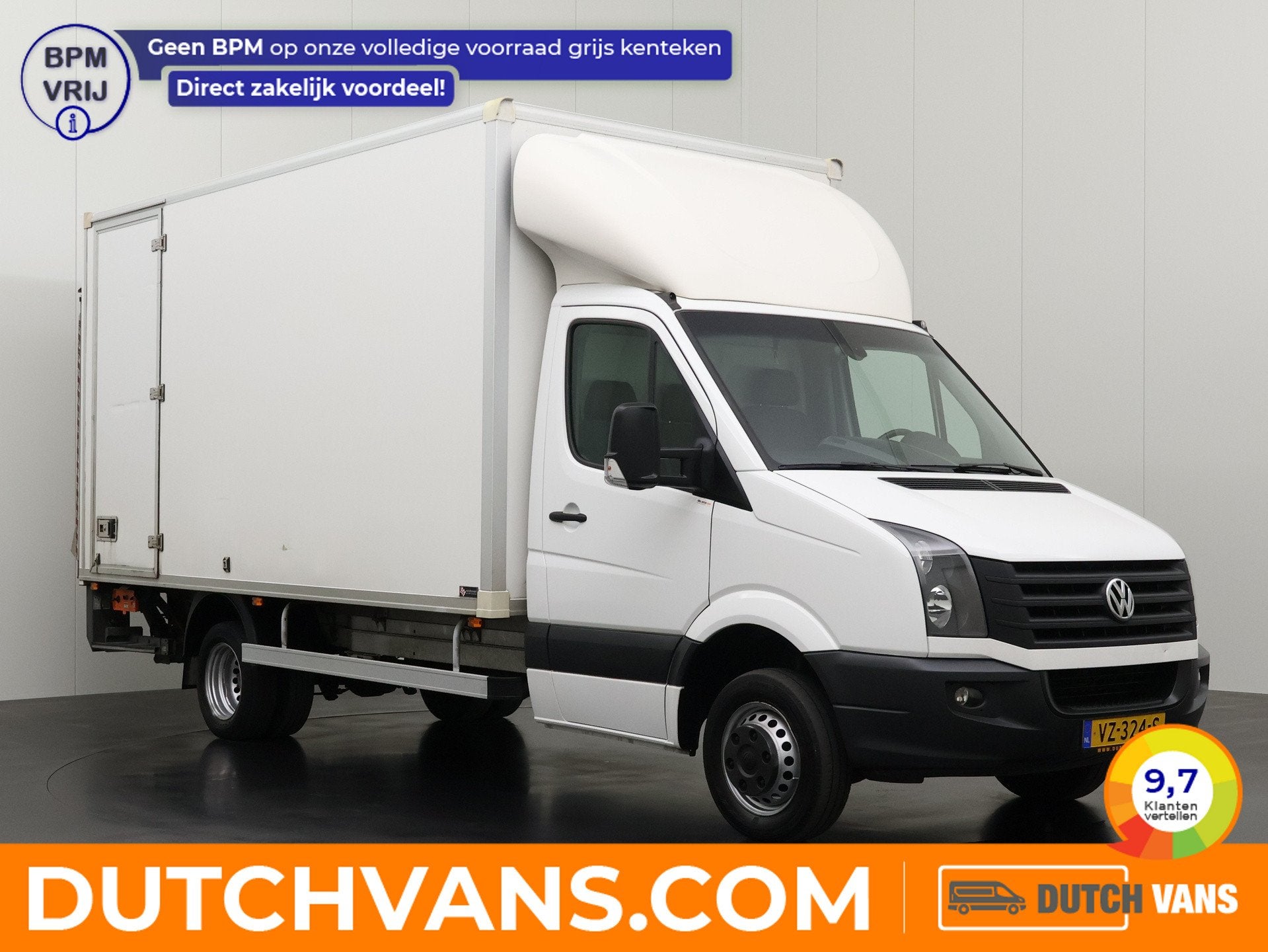 Volkswagen Crafter 2.0TDI 164PK Bakwagen+Laadklep | 3500Kg T, Auto's, Euro 5, Achterwielaandrijving, Gebruikt, 4 cilinders