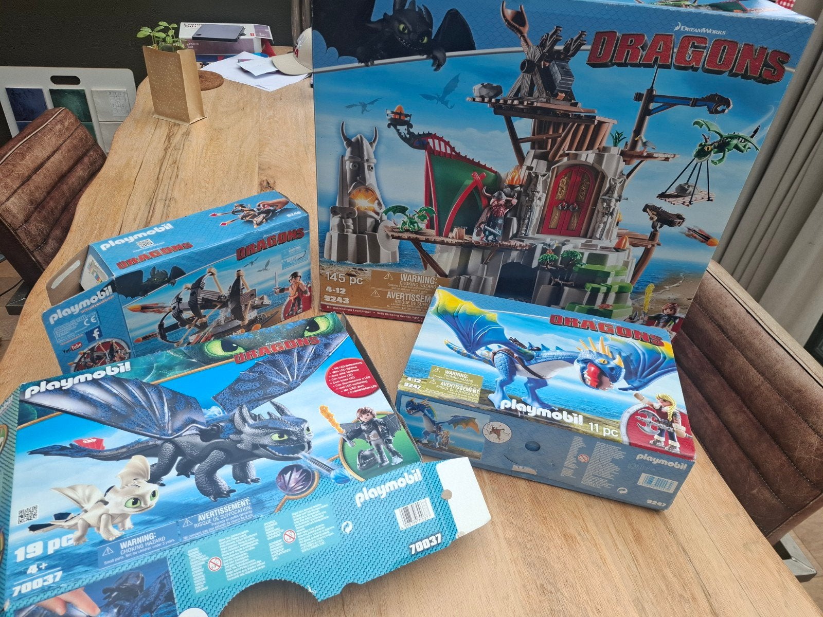Playmobil grote set Hoe tem je een Draak, Kinderen en Baby's, Speelgoed | Playmobil, Ophalen, Gebruikt