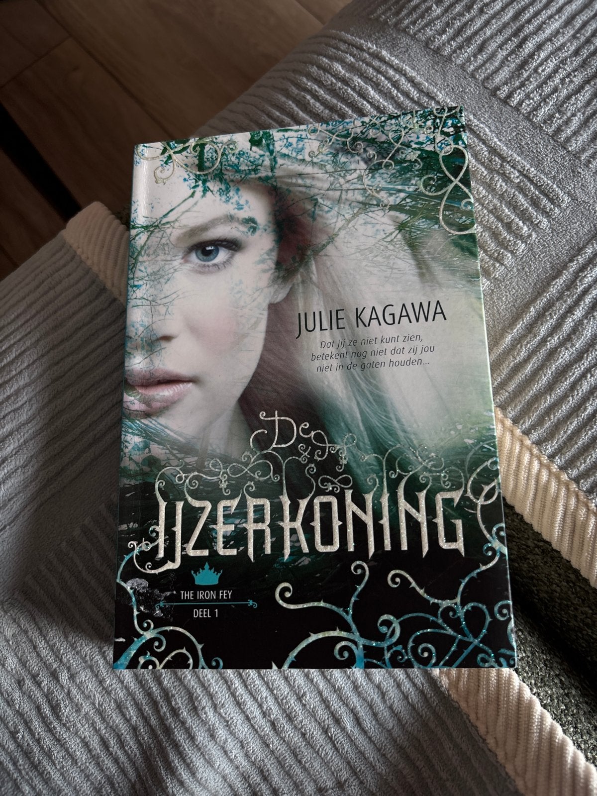 De IJzerkoning - Julie Kagawa (De Iron Fey Deel 1), Boeken, Fantasy, Zo goed als nieuw, Ophalen of Verzenden