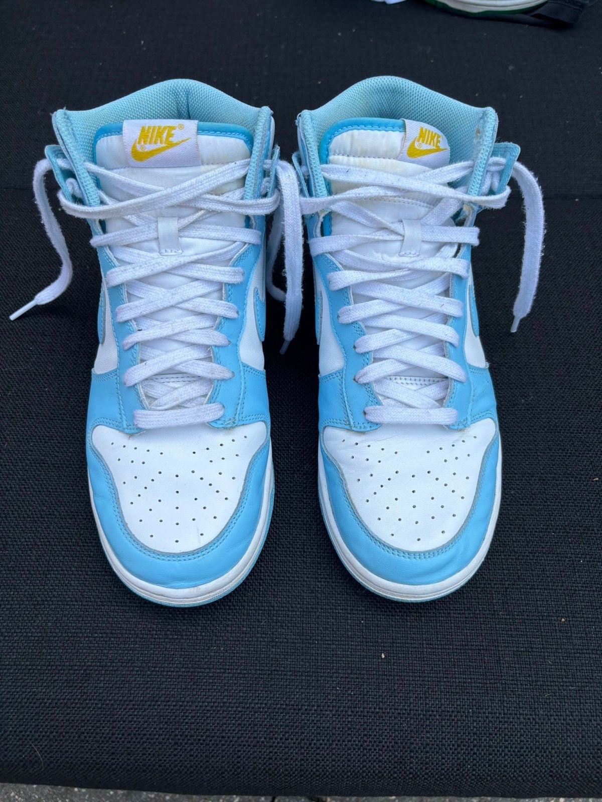 Nike Dunk High University Blue sneakers/ maat 41, Ophalen of Verzenden, Gedragen, Blauw, Sneakers of Gympen
