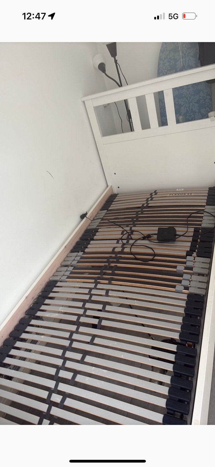 Elektriche 1 persoonsbed, Huis en Inrichting, Slaapkamer | Matrassen en Bedbodems, Ophalen, Zo goed als nieuw, Eenpersoons, 90 cm