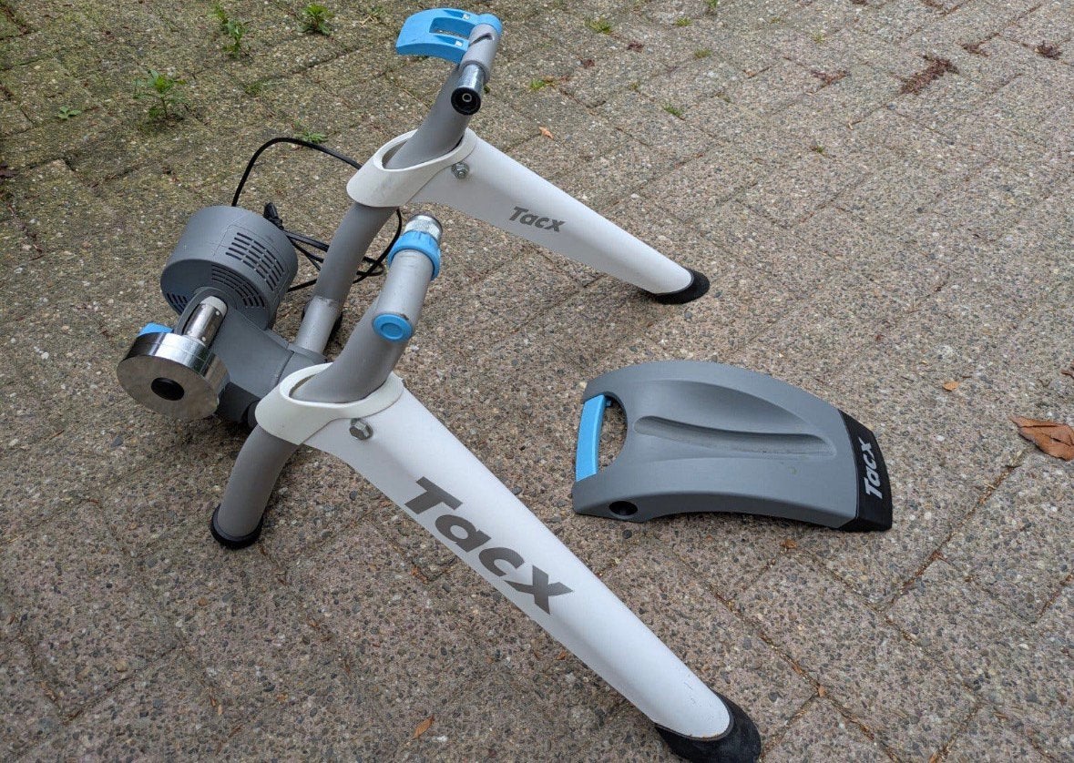 Tacx Flow Smart Fietstrainer, Ophalen, Overige materialen, Gebruikt, Benen