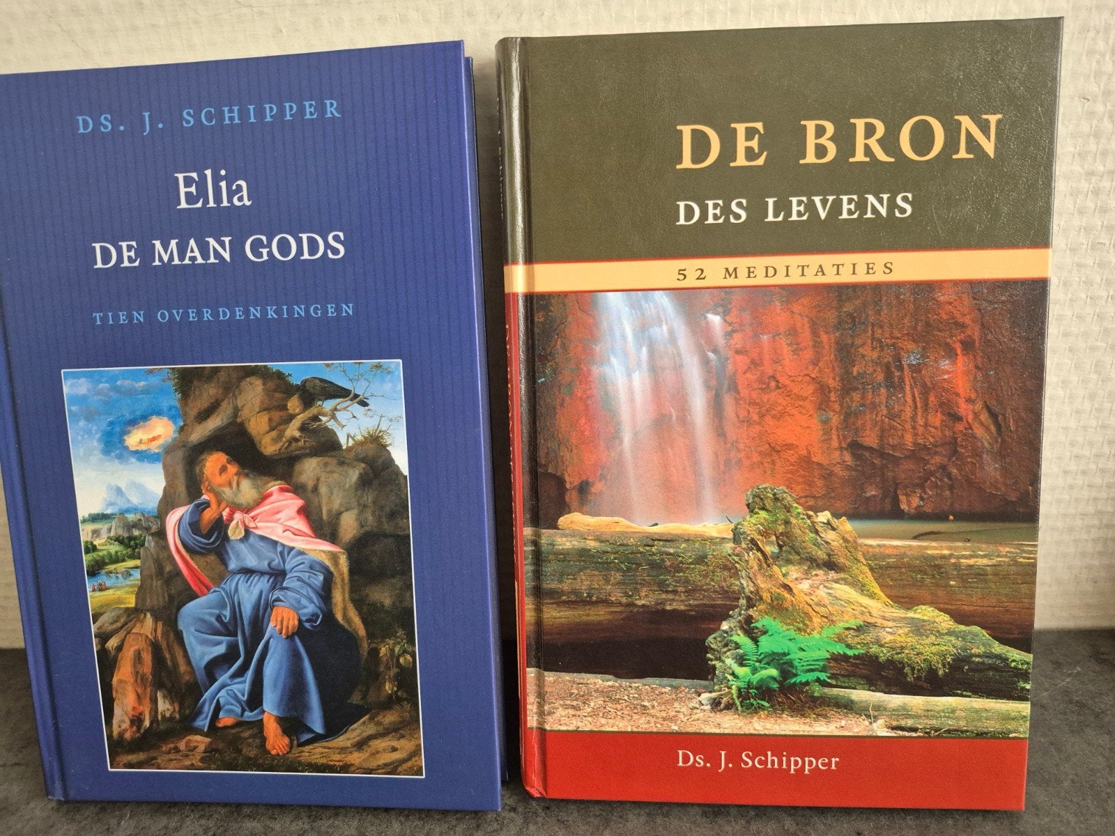 J. Schipper - Elia, de man Gods..2 boeken, Ophalen of Verzenden, Zo goed als nieuw, J. Schipper