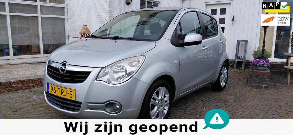 Opel Agila 1.0 Edition Keurige auto met maar 101000 km, APK, Euro 5, Gebruikt, Met garantie (alle), Origineel Nederlands