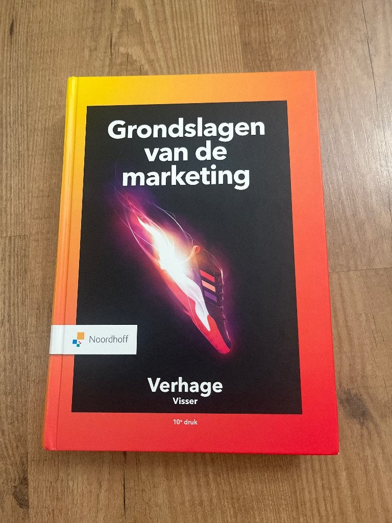 Grondslagen van de marketing, Ophalen of Verzenden, Zo goed als nieuw, HBO