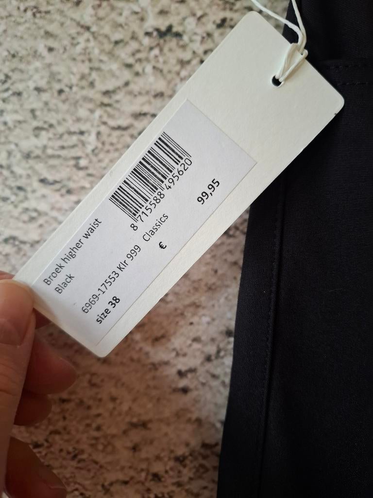 Zwarte skinny broek Vanilia maat 38 (valt als 36), Vanilia, Zwart, Nieuw, Ophalen of Verzenden